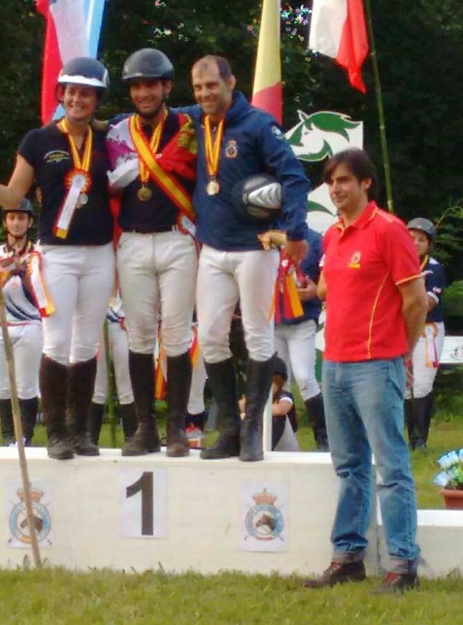 La selección Navarra de Trec medalla de Plata por equipos y Bronce en individual en el Campeonato de España absoluto 2017